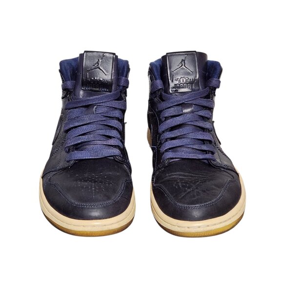 Air Jordan 1 Retro Mid Nouveau Midnight Navy 629151-401 Men\'s Sneakers 9.5 main image 6